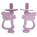 360 βαθμοί Koala Silicone Toothbrush Teether