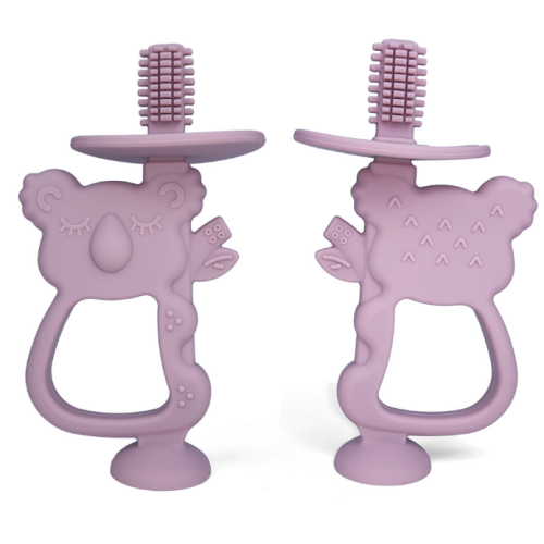 Teether per denti da denti a 360 gradi in silicone per bambini in silicone