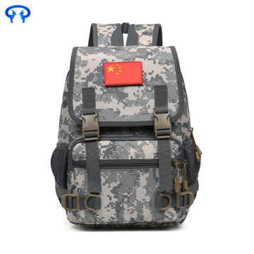 Outdoor camouflage shoulder Oxford spinning backpack