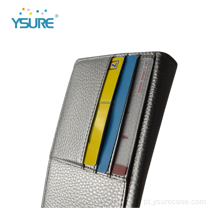 YSURE Design personalizado Slim Travel Wallet Passport titular