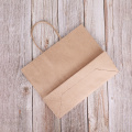Kraft Paper Twist Handle Promotional Christmas Gift Bag