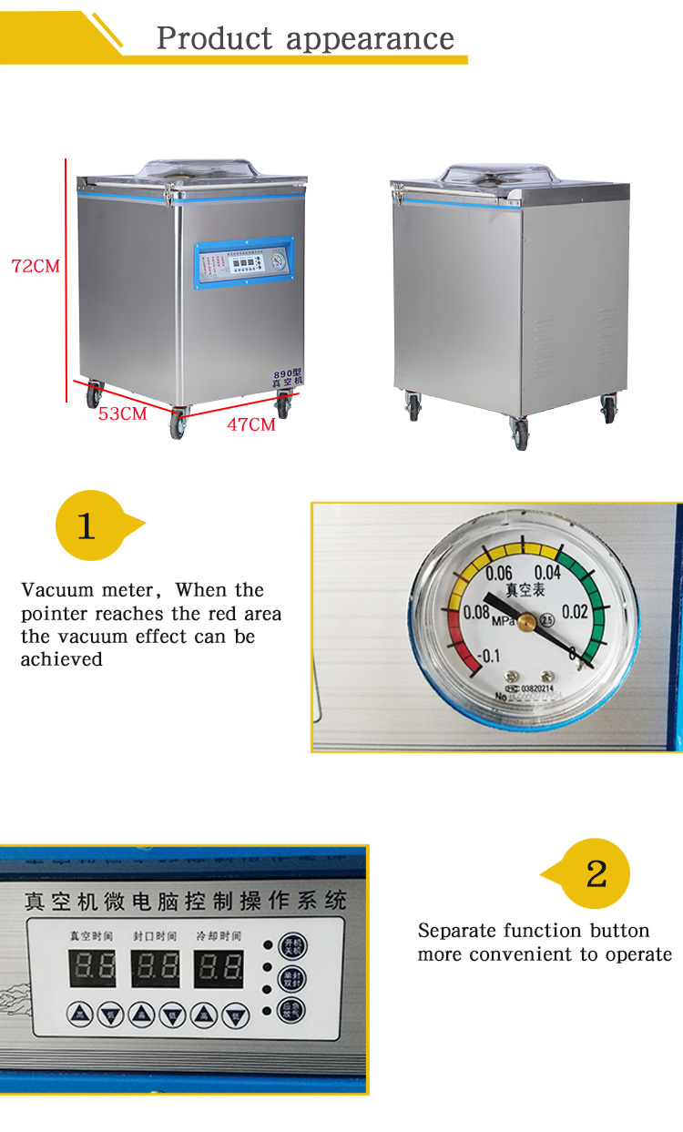 Automatic Vacuum sealing machine food vacuum sealing machine