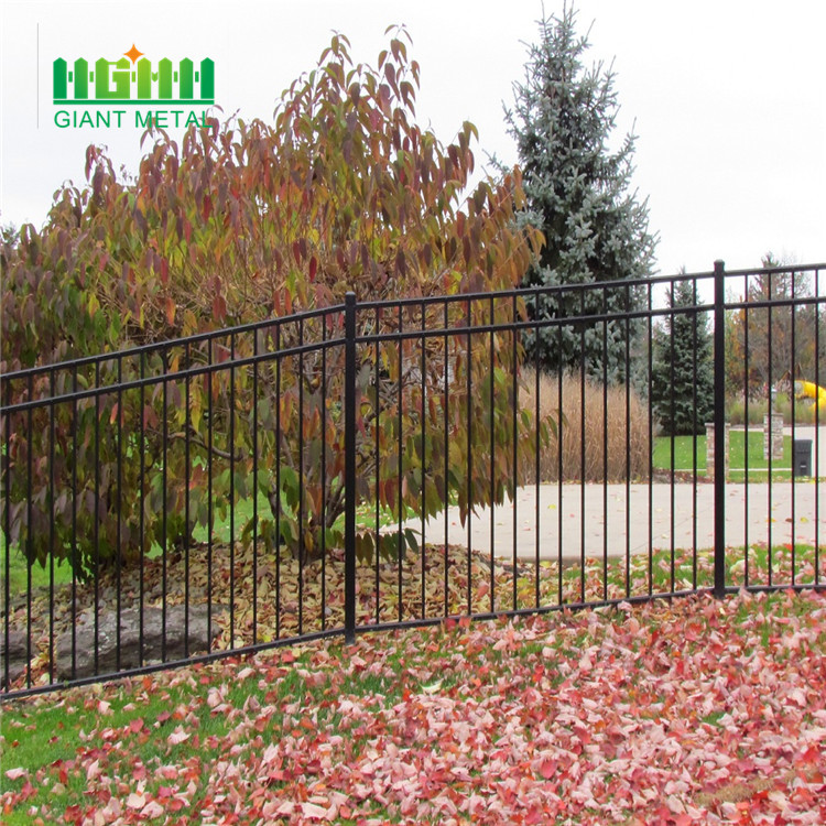 Stainless zinc steel fence