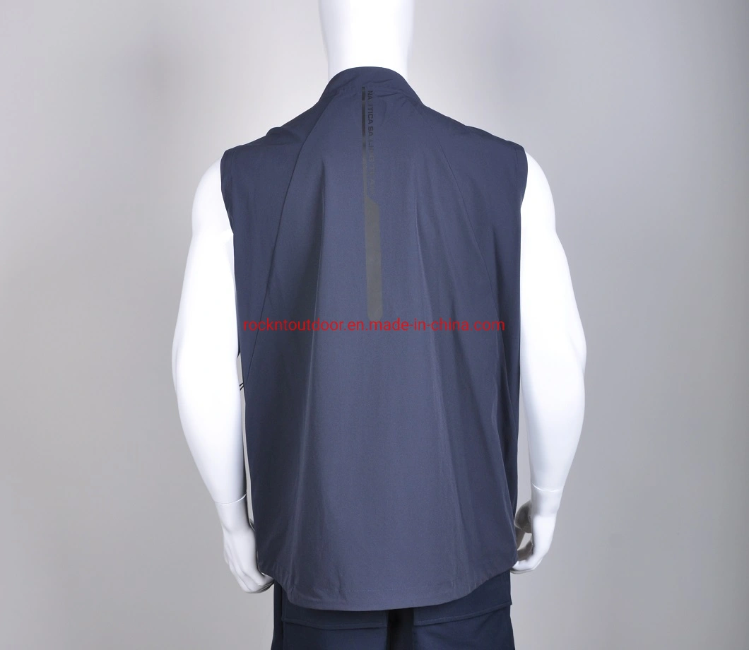 High Quality Summer Jogging Sportswear Recreational Vest Windstopper Gilet