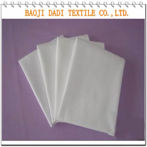 Polyester Cotton bleached plain weave fabric