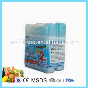 Food grade gel ice brick in small