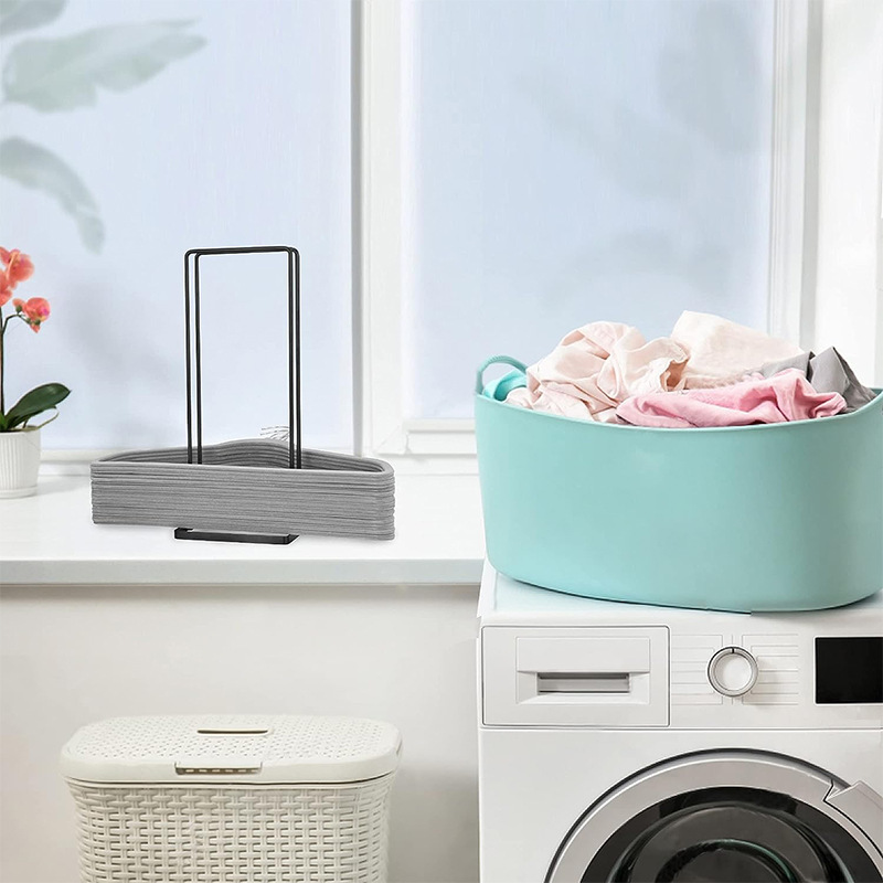 قفسه انباری چوب لباسی ساده Simple Floor Hanger Storage Rack