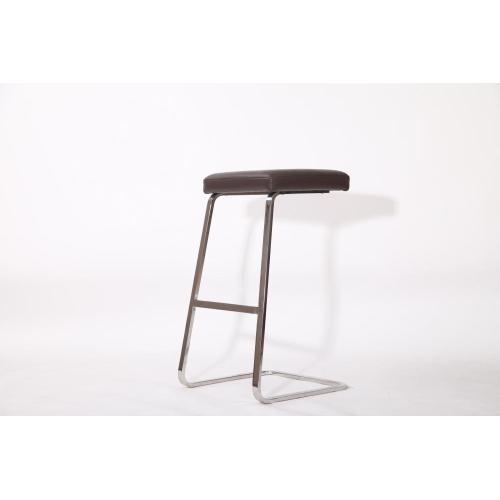 Mies van der Rohe leather barstool