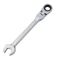 Movable Head Ratchet Spanner Wrench - Flexible Tool for Automotive Repair