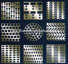 perforated screen plate