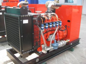 10kw Water Cooled Gas Backup Generator , Natural Gas Engine