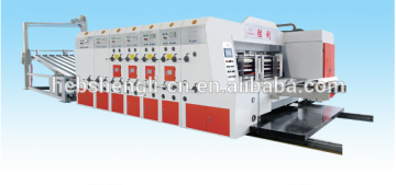 paperboard flexo ink printing slotting machine