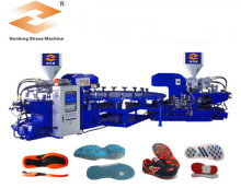 Rotary 2 Color TPU/TR Sole Injection Moulding Machine: Precision in Footwear Manufacturing
