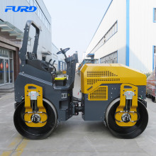 FYL-1400 Vibratory Mini Road Roller Compactor Double Drum Asphalt Road Roller