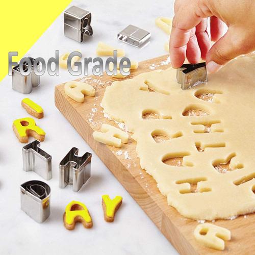 Stainless Steel 26pcs Alphabet Cookie Cutter Set