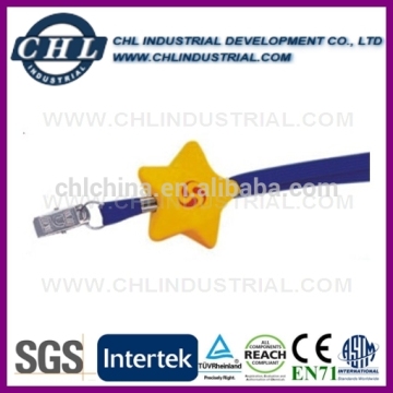 Promotional anti PU stress star lanyard