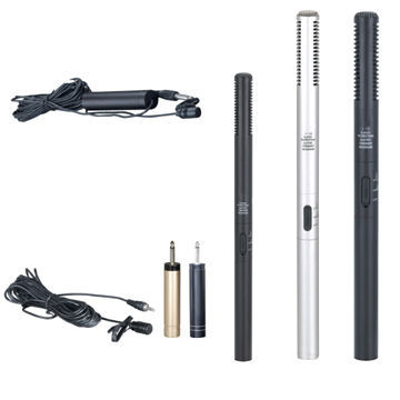 Condenser Microphone with 2.3Ω Output Impedance