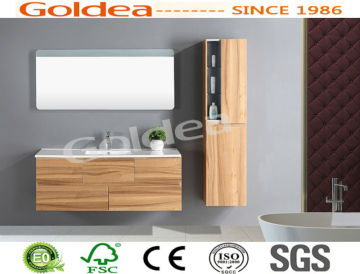 solid wood worktops PVC finished Vanities