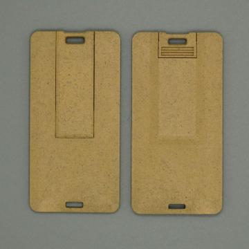 Square circular card usb disk slim custom logo