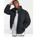 Black Down Puffer Jacket Mens