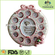 Creative photo frame The baby photo frame In the frame Studio pink resin photo frame