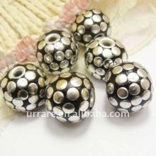 Handmade Rondelle Polymer Clay Jewelry Beads