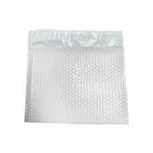 Thickened white pearlescent bubble wrap envelope