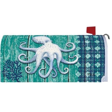 Custom Outdoor Magnet OCTOPUS Mailbox Cover
