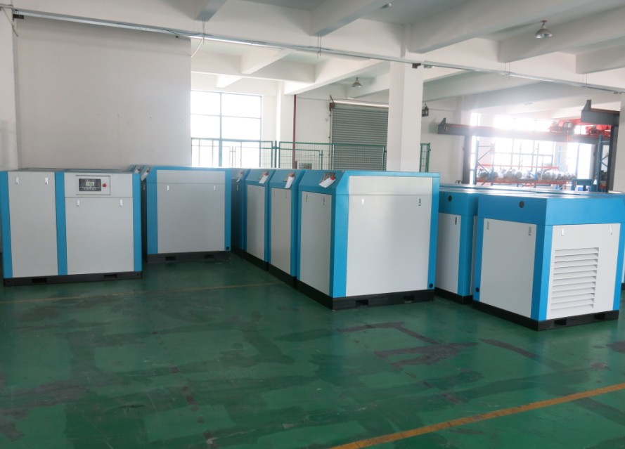 5.5kw 7hp air cooling screw compressors