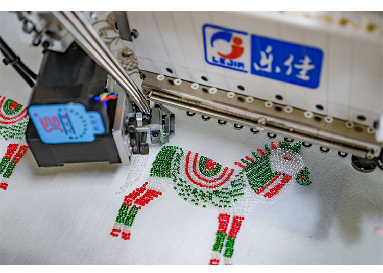 high speed 6 needle sequin with laser cutting computerized brother sewing embroidery machine