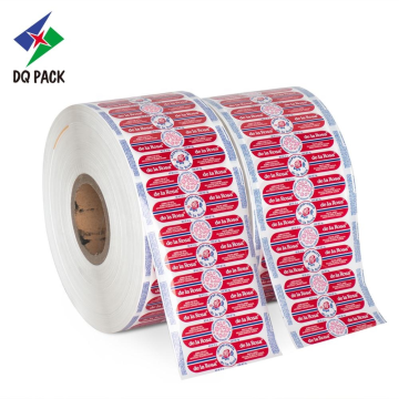 Lollipop plastic packaging film roll