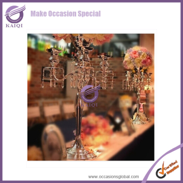 K4576crystal candelabra wedding centerpieces/ crystal centerpieces for wedding table
