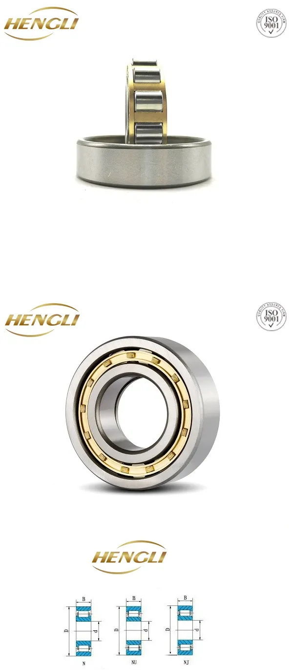 NU2313EM High-Radial Loads Single-Row Cylindrical Roller Bearing for Ship Rudder Shafts
