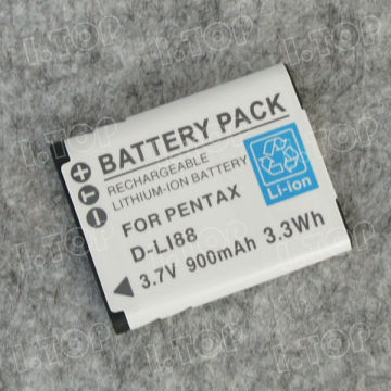 High capacity camera Camcorder battery D-Li88 for Pentax , camera Battery Manufacturer