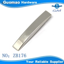 Special rectangle handbag metal labels