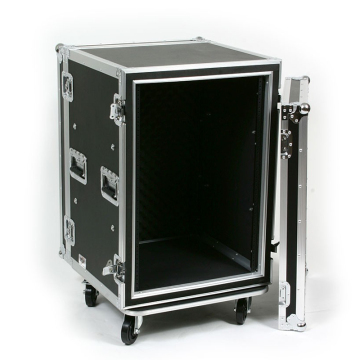 Shockmount 16U 20 Inch Rack Case with Casters