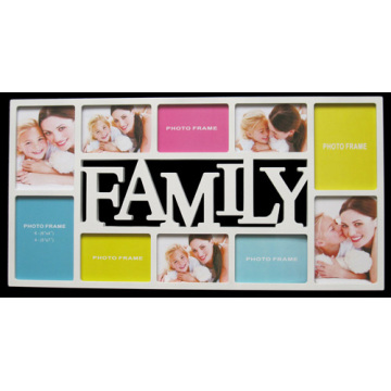 10-abertura plástico colagem Frame Bilderrahmen com carta família