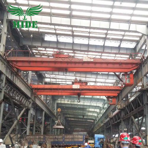 Metalurhiko Double Girder Paglalakbay Overhead Crane