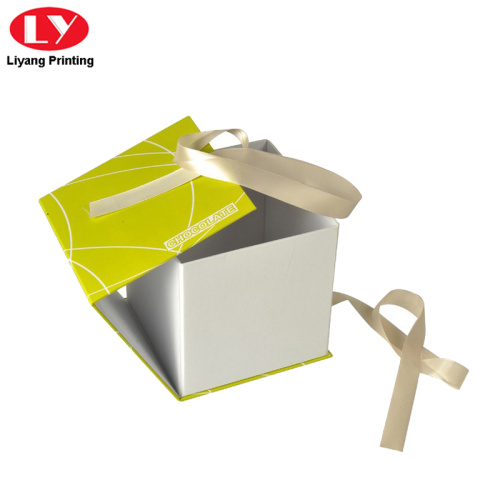 Custom Printed Paper Cardboard Foldable Rigid Gift Box