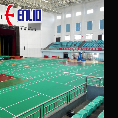 Lantai Badminton Rolls Indoor dengan BWF