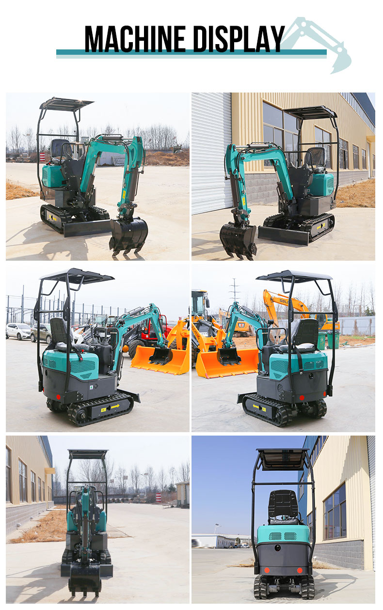 1 2 Ton Excavator Product Parameters