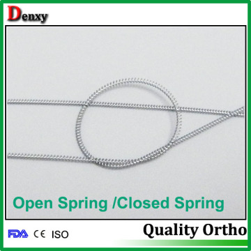 Orthodontic Open Coil Spring Niti Coil Open Spring
