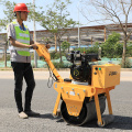 Cost-effective 325kg walk behind single drum hand mini road roller