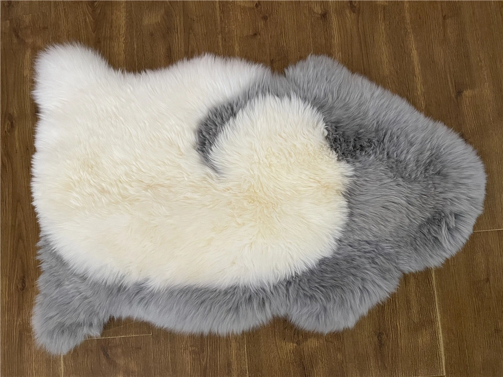 Tibetan Lamb Skin Rug Mongolian Sheepskin Plate