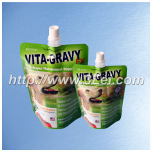 Stand up spout pouch for pets