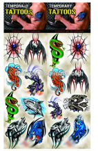 NEW designs tattoo sticker
