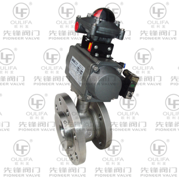 Pneumatic Flush Bottom Ball Valve (PXGQ41PPL-16R)