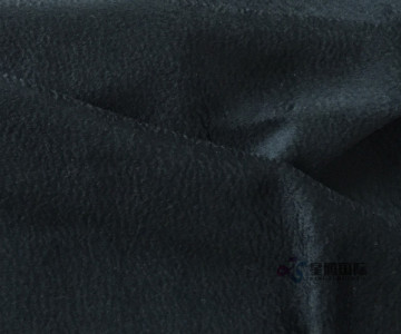 Black Wool Alpaca Blend Fabric For Winter's Coat