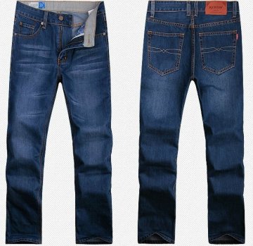 jeans factory/fashion mens ladies straight cut jeans