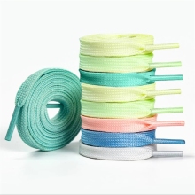 Glow-in-the-Dark Flat Sneaker Laces - 1 Pair in Night Color